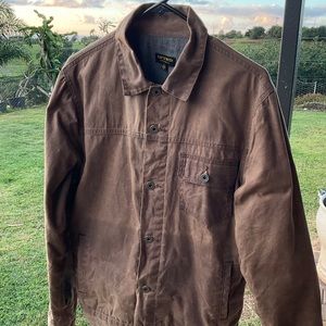 FLINT AND TINDER Waxed Trucker Jacket